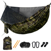 Travel Bird camping hammock mosquito net extended provides bug-free outdoor lounging