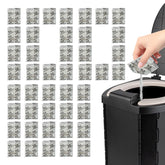 Travel Toilet Packets absorbent powder pour shows rapid absorption for portable toilets
