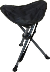 Travel Chair Slacker folded for easy transport on hikes
