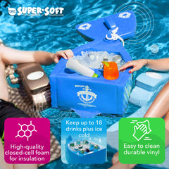TRC Recreation Goodlife Drink Kooler tie-off grommet keeps it within reach.