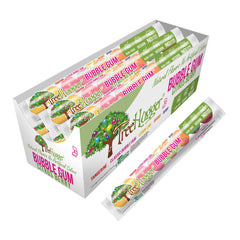 Tree Hugger Bubble Gum Citrus Berry tub front highlights natural flavors for a kid-friendly treat