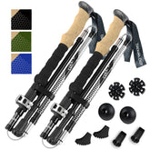TREKOLOGY Trek-Z collapsible poles assembled for stable support on varied terrain.