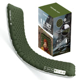 TREKOLOGY UL R7 sleeping pad inflated to 70.8 by 24 inches for spacious camping comfort.