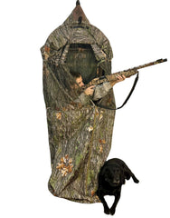 Treow Cocoon Hammock zip-down sides provide concealment with see-through mesh.