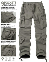 TRGPSG pants with nine pockets to carry essentials securely.