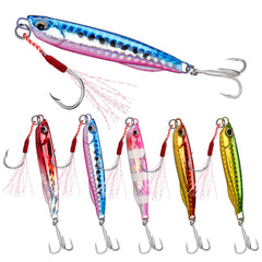 Tripquips 30g saltwater spoon lure assortment in case