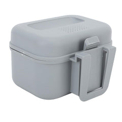 Trisar Live Bait Box side clip highlights sturdy design for outdoor transport.