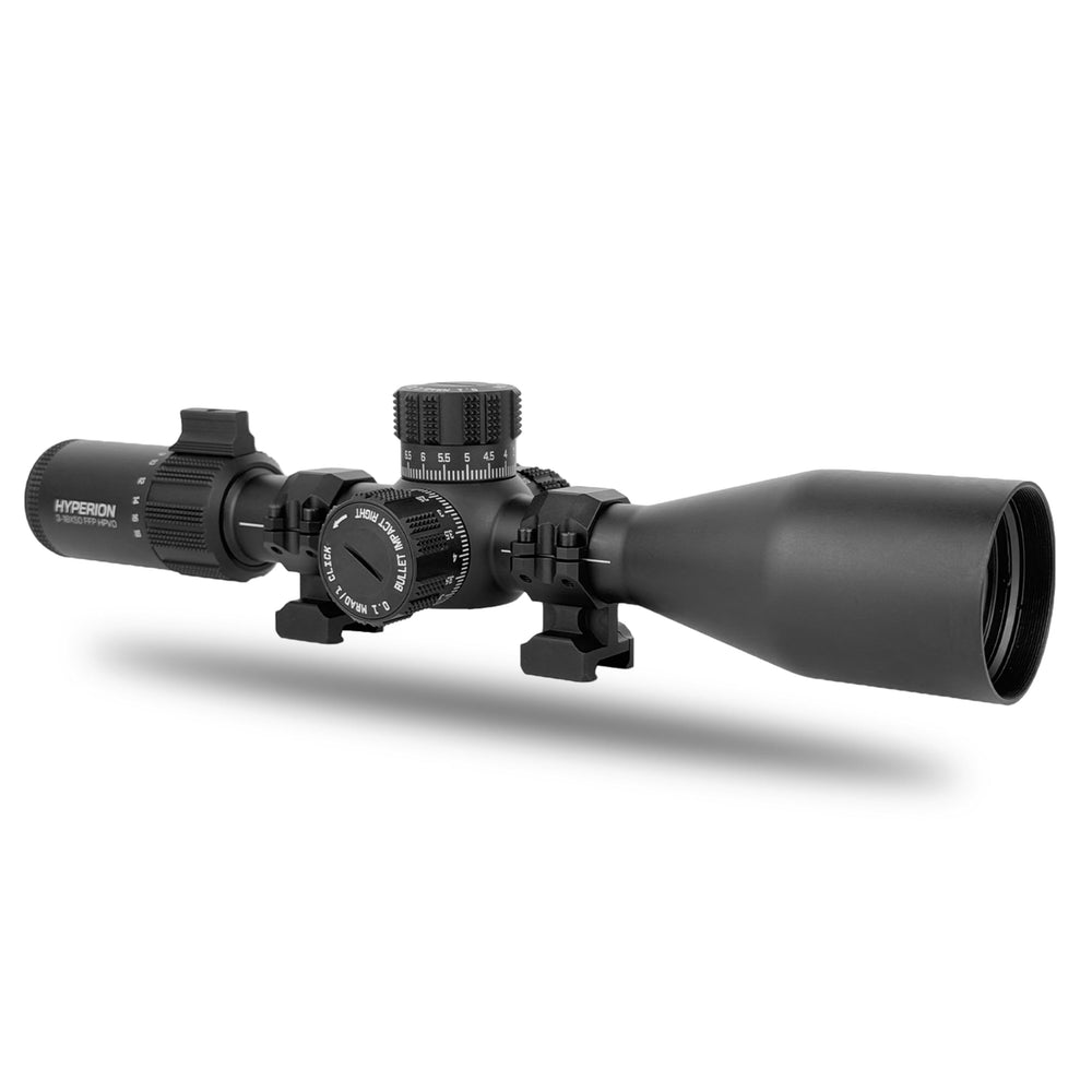 Triton Hyperion 3-18x50 FFP reticle close-up for precise long-range holds