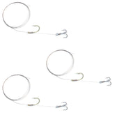 TrollTrue wire Ballyhoo rig nose hook ensures stable trolling presentations.