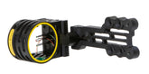 Trophy Ridge Gem 3-Pin Archery Sight with yellow hood