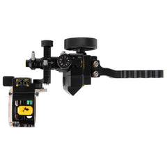 Trophy Ridge Digital React third-axis leveling enhances accuracy on steep angles.