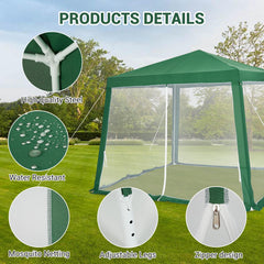 TROPOW canopy waterproof coverage protects you from sun and rain.