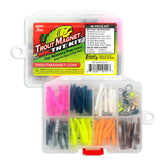Trout Magnet TNT Kit 82-piece set front view with colors