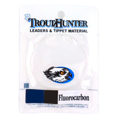 TroutHunter fluorocarbon leader 9ft 2X with low visibility and high abrasion resistance for demanding trout fishing.