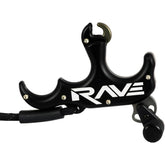 T.R.U. Ball Rave Release front view shows compact, comfortable bow grip.