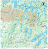 True North BWCA map entry points visual guide for efficient route planning