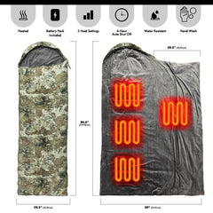 True Timber Strata battery pack demonstrating rechargeable power for on-the-go heat.