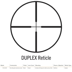 Weatherproof and fog-proof TRUGLO riflescope in rugged field use