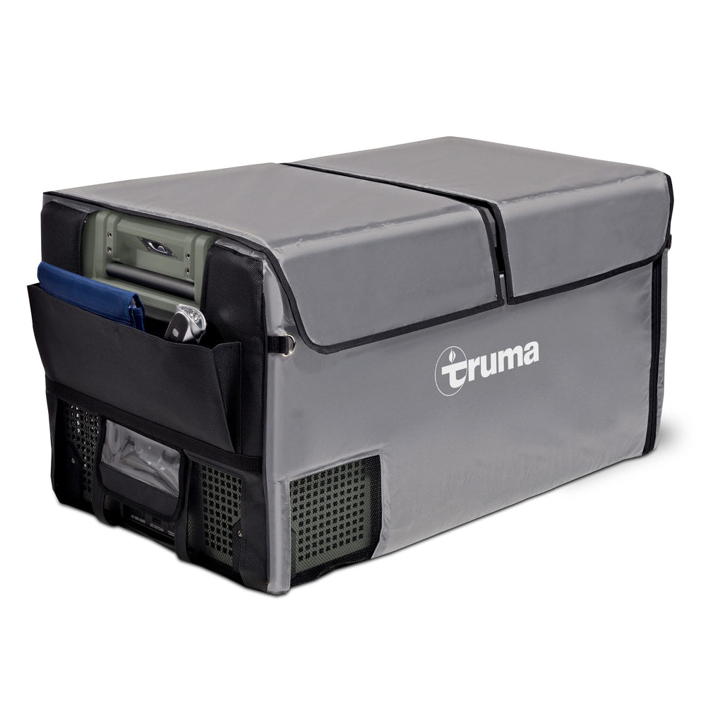 Truma Cooler C96DZ insulated cover shields the cooler and keeps contents secure outdoors.