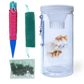 Trungeton anti-escape fish trap in use