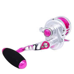 TRUSCEND slow jigging reel anti-corrosion coating protects aluminum frame during salty trips.