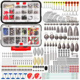 TRUSCEND 403-piece fishing tackle kit with box