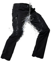 TSD.J men's tactical cargo pants waterproof fabric keep you dry in rain or heavy activity