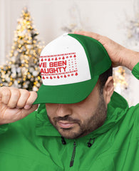 Tstars I've Been Naughty hat back mesh panel provides breathable comfort for all-day wear.