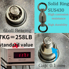 Brass body with stainless steel welded rings construction