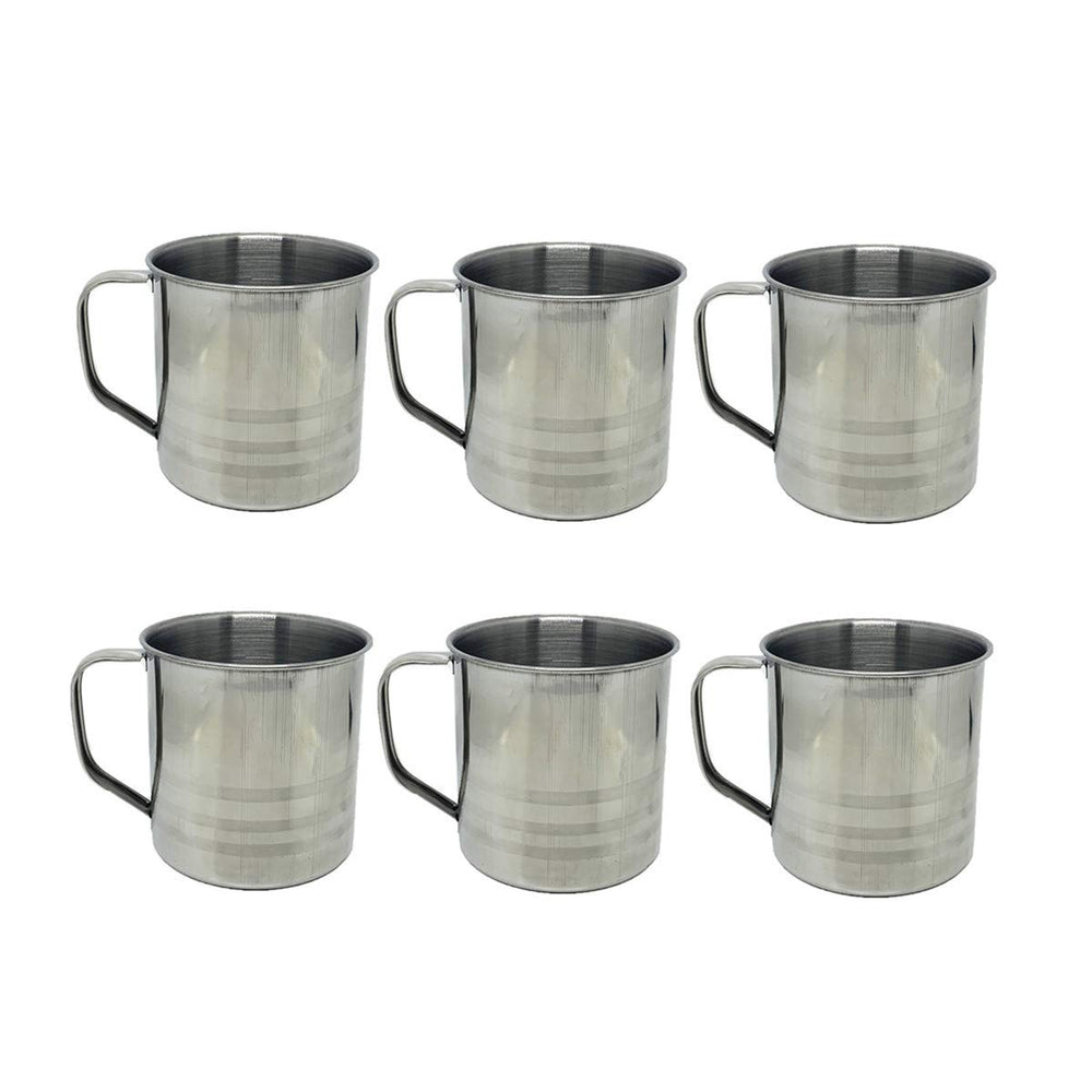 Tsyware 6-pack 16oz unbreakable camping mug, front view for outdoor coffee