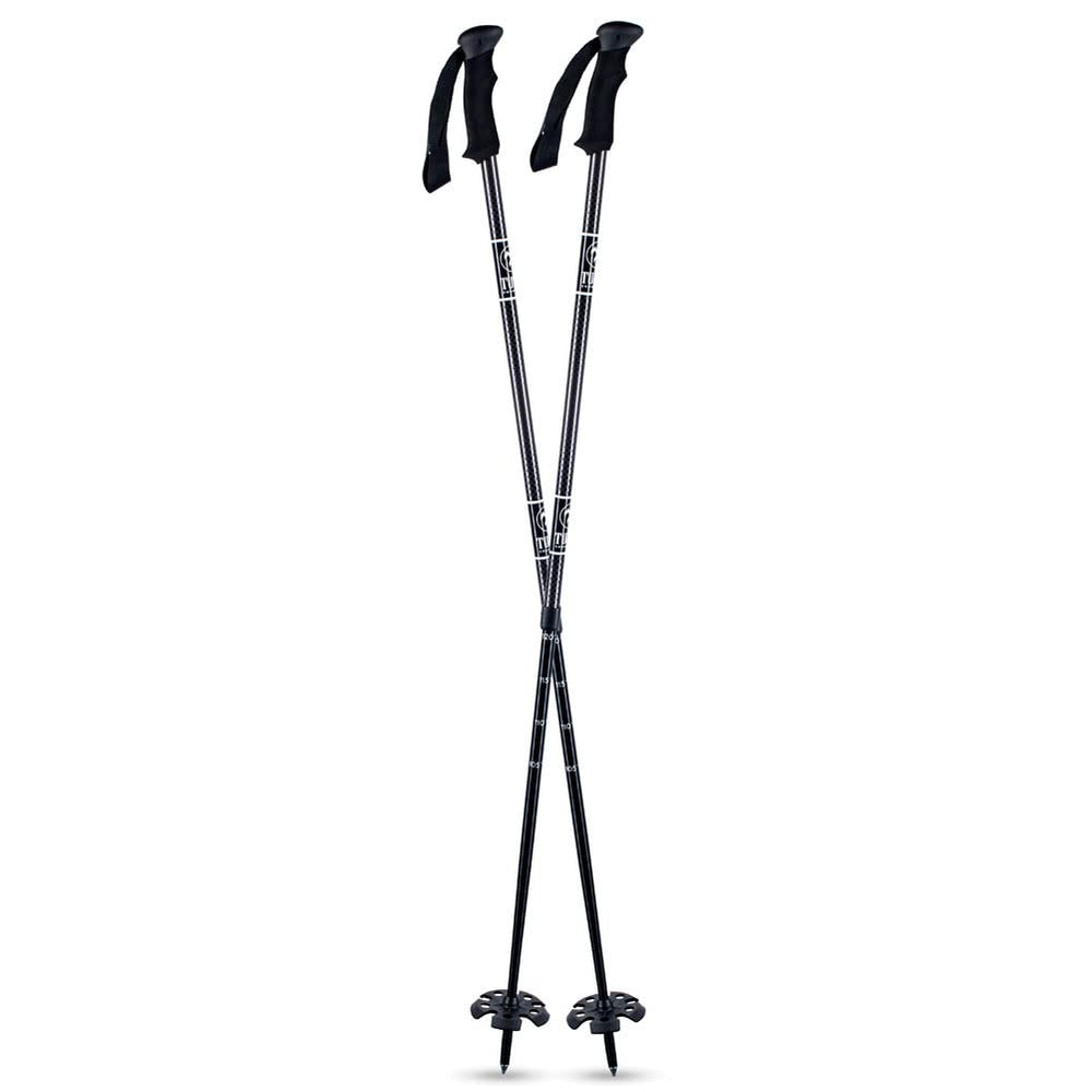 Tubbs Trail Walking Poles 2PC with twist-lock, enhances stability on uneven trails