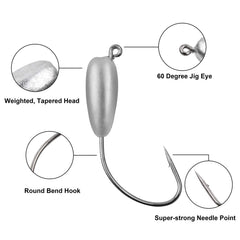 Tube jig head 3/8 oz