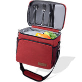 TuErCao cooler bag front view shows travel-ready design.