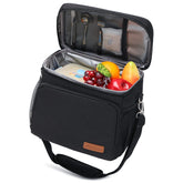 Tuercao soft cooler bag closed shows compact design for on-the-go meals
