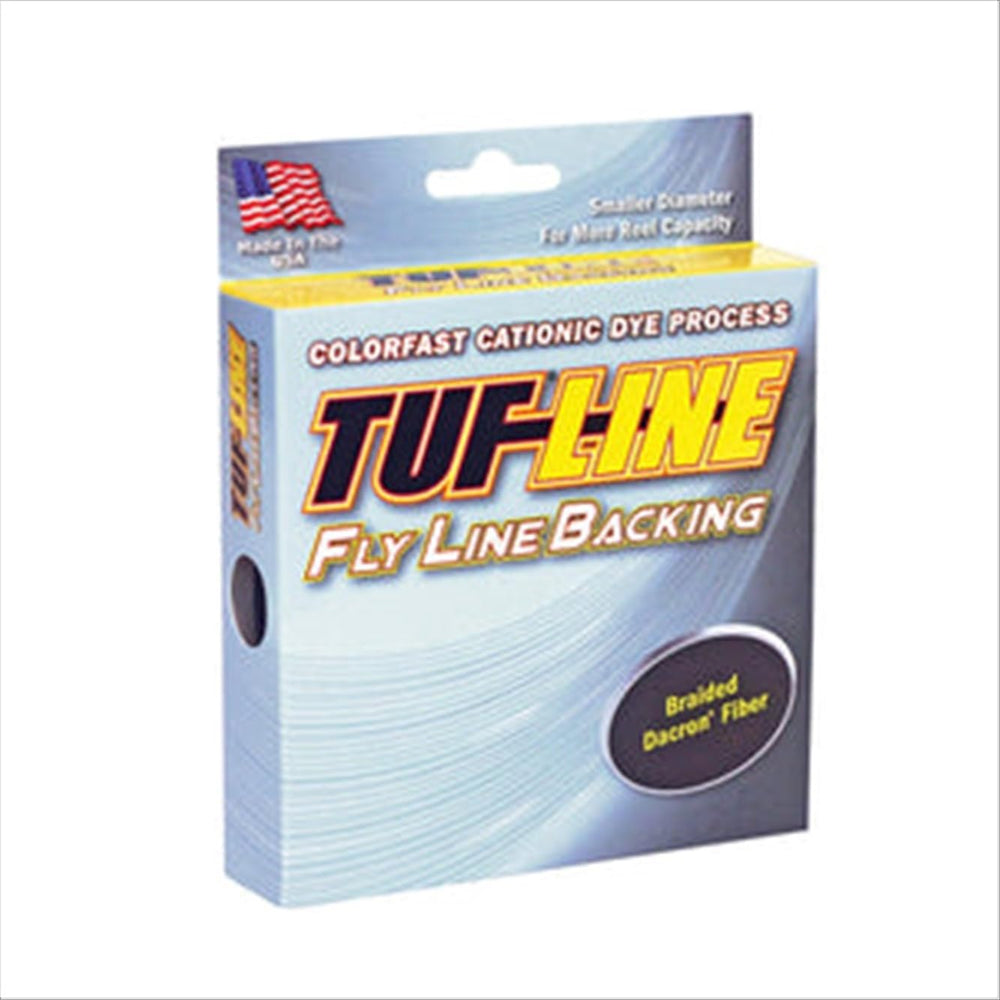 Tuf Line Fly Backing 20lb 100yd spool ready for long casts and strong backing.