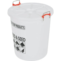 Tuff Stuff FS26 HD interior shows ample space for bulk feed storage.