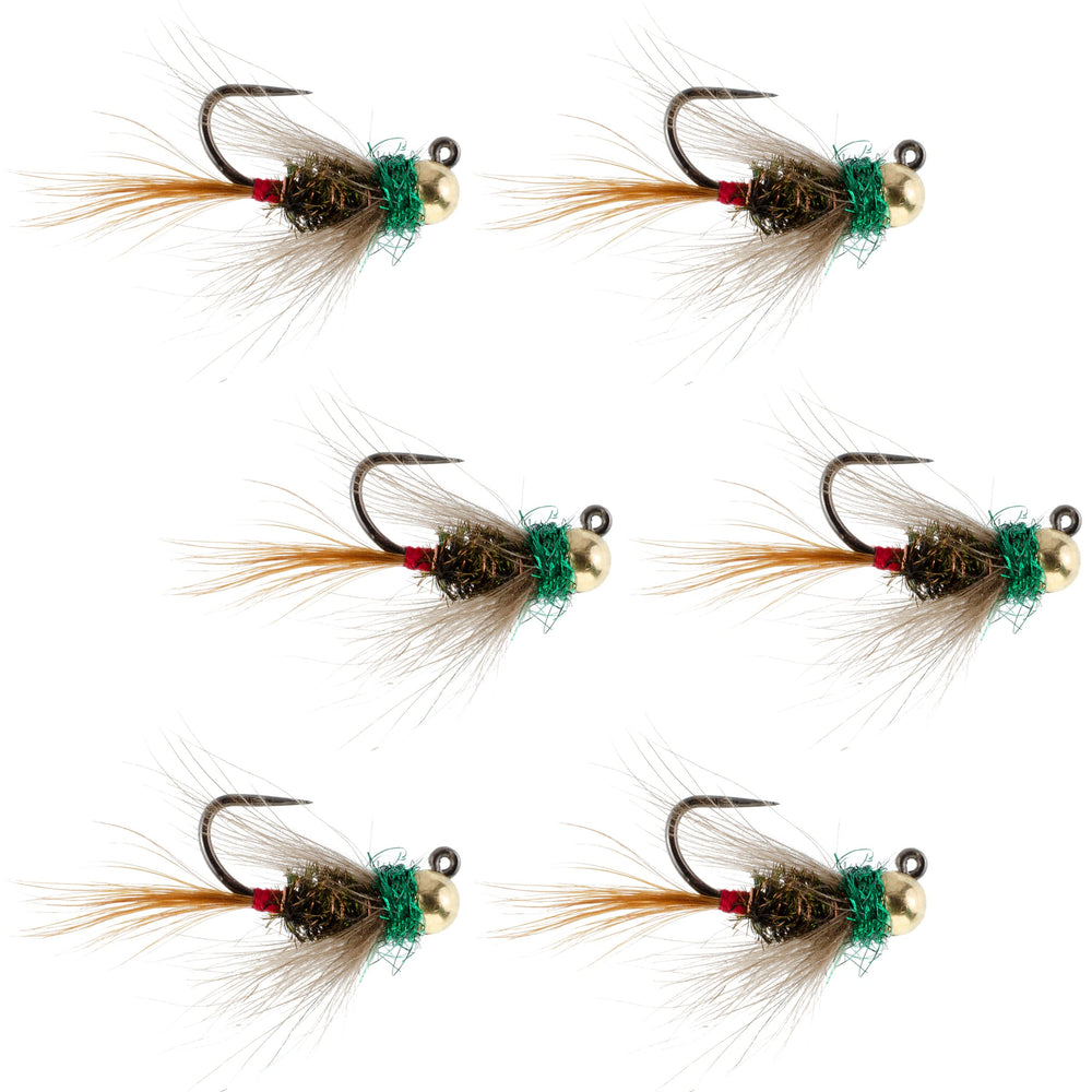 Czech Tactical nymph with tungsten bead head – size 16 (fly 1)