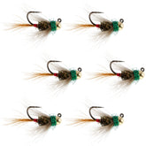 Czech Tactical nymph with tungsten bead head – size 16 (fly 1)