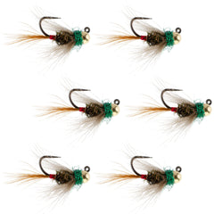 Czech Tactical nymph with tungsten bead head – size 16 (fly 1)