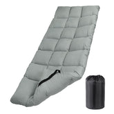 Tuphen cot pad soft plush topper showing 75x30 size for camping comfort
