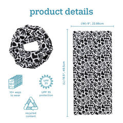 Turtle Fur Comfort Ice Tube UPF 35 shields skin during sun exposure.