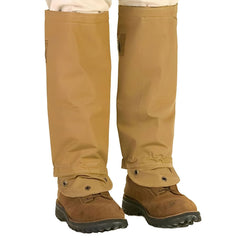 TurtleSkin SnakeArmor gaiters: reversible-zipper-closeup for easy trail fitting.