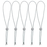 Tvoip hat chin cord white set of 5 - full product view