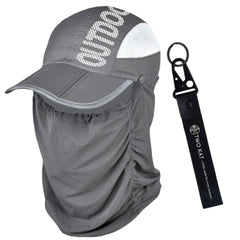 Two KAT sun protection foldable wide brim hat offers UV shielding and travel-ready design.