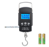 TXY fish scale with backlit LCD displaying weight up to 50 kg