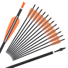 TY Archery carbon crossbow bolts 20-inch pack ready for practice and hunting.