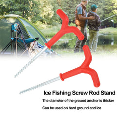 Tyenaza screw rod stand grip detail shows reliable threading for secure placement.