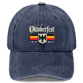 Tywonmy Oktoberfest eagle flag hat in navy for casual daily wear.