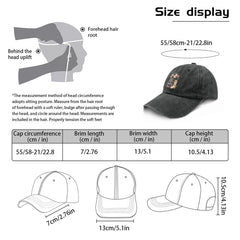 Tywonmy Soft cotton baseball cap provides breathable comfort during outdoor activities.