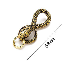 UCCKEYI gold belt clip buckle offers easy attachment to bags or belts